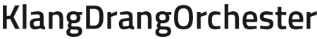 Logo  KlangDrangOrchester
